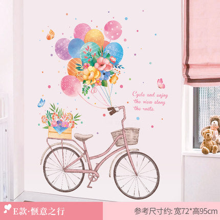 Importé - Décoration Murale Rose Bébé/Enfant