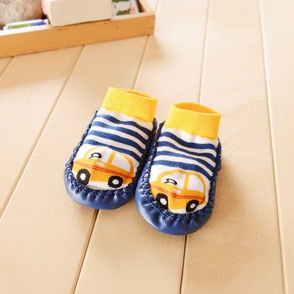 Importé - Chaussons Bébé/Enfants 100% Coton Antidérapant