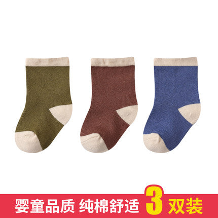 Importé - Lot de 3, 6, 8 & 10 Paires de Chaussette Bébé/Enfant 100% Coton de 0-4 ans