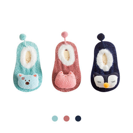 Importé - Lot de 3 paires de Chaussons Bébé/Enfants Antidérapant