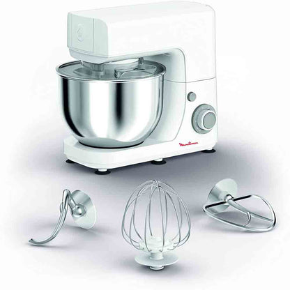 ROBOT MULTIFONCTION – 800W -6 VITESSES- BOL INOX 4,8L – MOULINEX QA150110