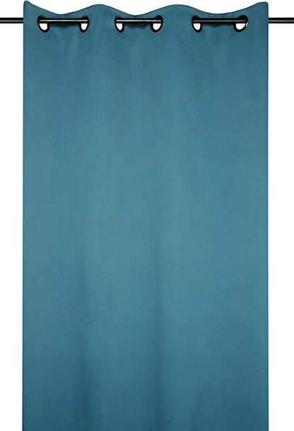 RIDEAU PRET A POSER OCCULANT -140X280CM- NOTTE BLEU CANARD
