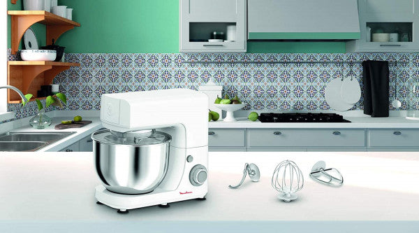 ROBOT MULTIFONCTION – 800W -6 VITESSES- BOL INOX 4,8L – MOULINEX QA150110