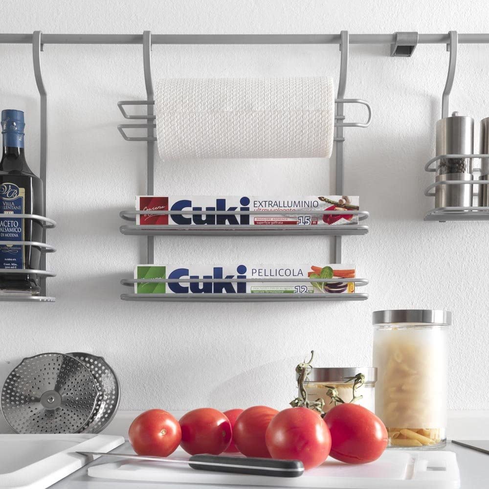 Etagère de cuisine a accroche 3niveaux-35x8x38cm-350718