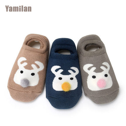 Importé - Lot de 3 Paires de Chaussette Bébé/Enfant 100% Coton