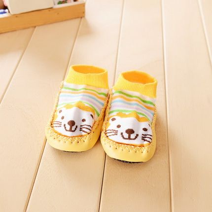 Importé - Chaussons Bébé/Enfants 100% Coton Antidérapant