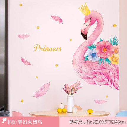 Importé - Décoration Murale Rose Bébé/Enfant