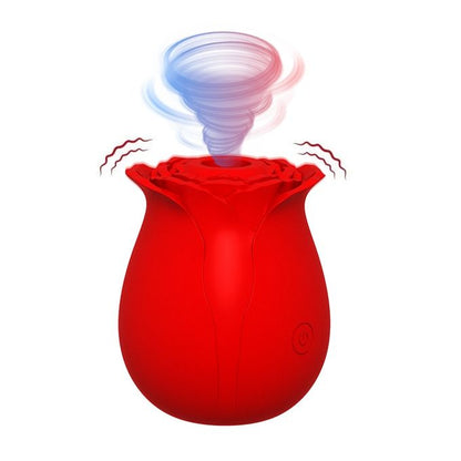 SEXTOYS Vibromasseur Sucer Vibrateur Clitoridien - Rouge