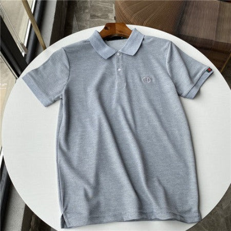 Importé - T-Shirt Polo Homme Décontracté Broder En Coton