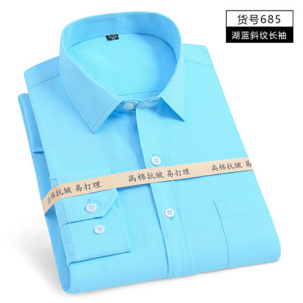Importé - Chemise Homme à Cravate Manches Longues