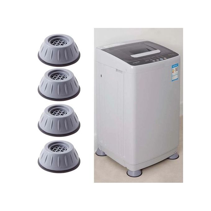 Generic Support machine à laver anti-vibration 4pcs / Tampons antivibration  à prix pas cher