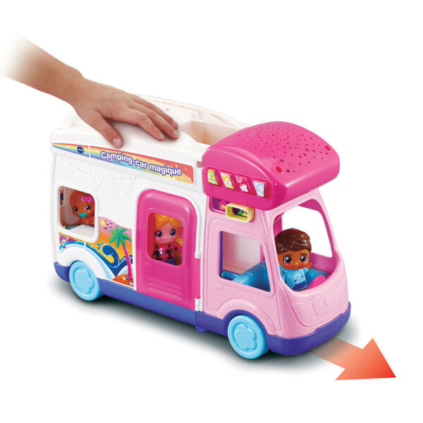 VTECH CAMPING-CAR MAGIQUE TUT TUT COPAINS – BLANC/ROSE