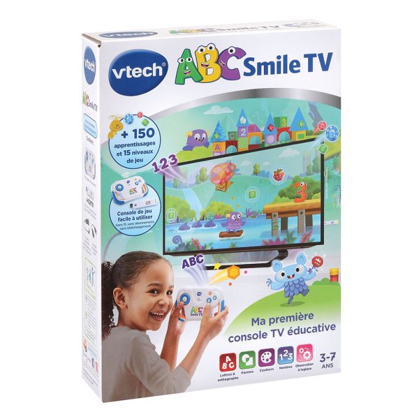 V SMILE - VTECH - première console de jeu éducative - orange - non