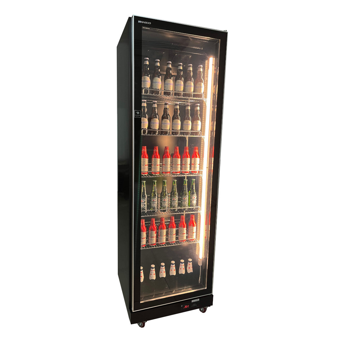 NASCO REFROIDISSEUR VERTICAL 330LT - UNE PORTE - NAS-HA715-1DR
