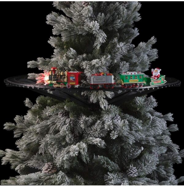 NOEL -TRAIN ELECTRIQUE A LA VAPEUR