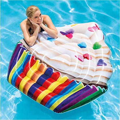 BOUEE GONFLABLE – 142X135CM-FORME CUPCAKE-INTEX
