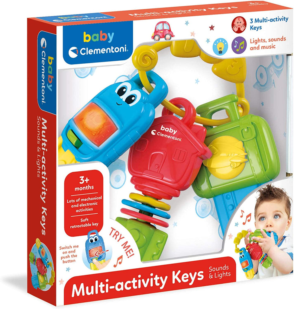 JEU DE BEBE HOCHET LES 3 LUMINEUSES ET MUSICALES+3MOIS