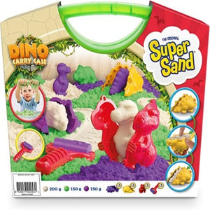 La Valise Des Dinosaures Sable Magique + Moules+3ans