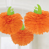 DECO HALLOWEEN EPONGES CITROUILLES – 3PCS – 40.6CM