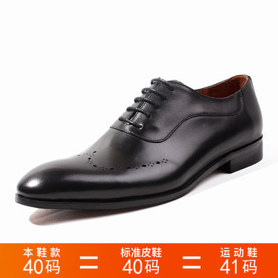 Importé - Chaussure Rétro Brock  Homme En Cuir