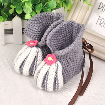 Importé - Chaussons Bébé/Enfants en laine de 0 à 6 Mois