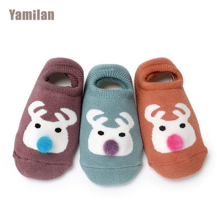 Importé - Lot de 3 Paires de Chaussette Bébé/Enfant 100% Coton