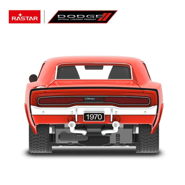 VOITURE RADIOCOMMANDEE-1970 DODGE -ROUGE