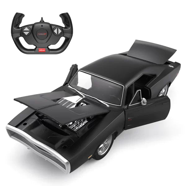 VOITURE RADIOCOMMANDEE-1970 DODGE-NOIR