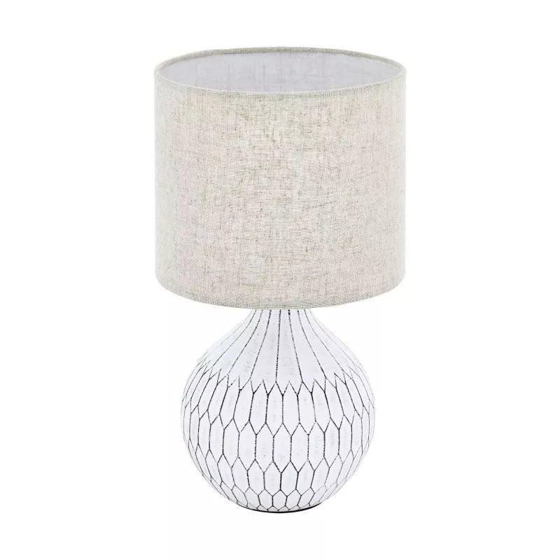 Lampe de table base en ceramique-blanc-abt-jour-beige ballariva3