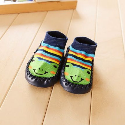 Importé - Chaussons Bébé/Enfants 100% Coton Antidérapant