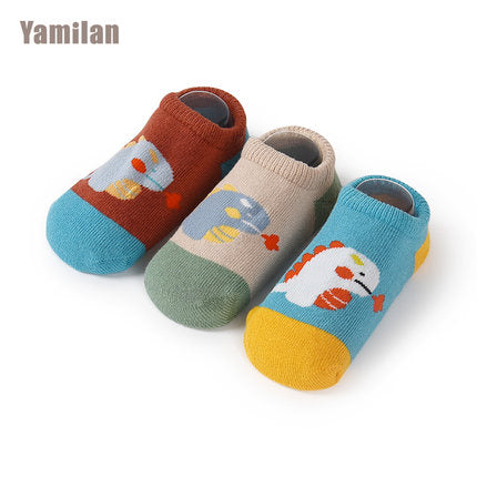 Importé - Lot de 3 Paires de Chaussette Bébé/Enfant 100% Coton