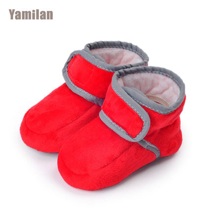 Importé - Chaussons Bébé/Enfants en Tissu Antidérapant 0-1 Ans