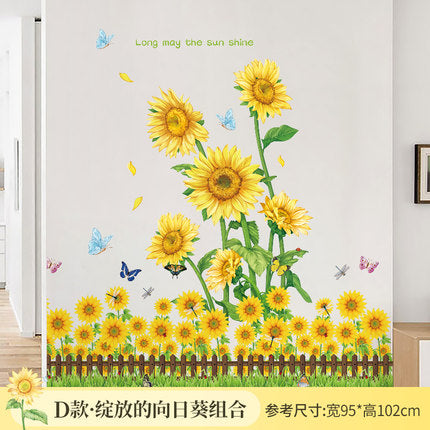 Importé - Décoration Plinthe de Tournesol Bébé/Enfant