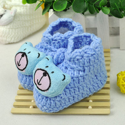 Importé - Chaussons Bébé/Enfants en laine de 0 à 6 Mois