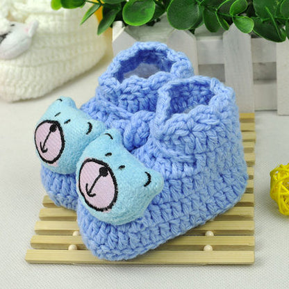 Importé - Chaussons Bébé/Enfants en laine de 0 à 6 Mois