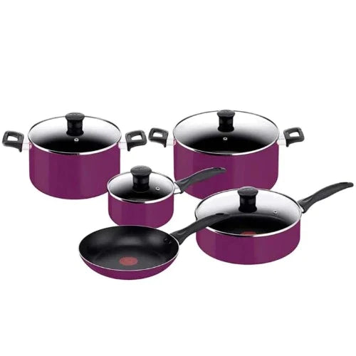 Batterie de cuisine-15pcs-tefal Simply Cook violet