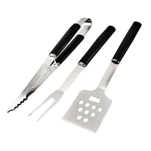 USTENSILES POUR BARBECUE – 3PCS – EN INOX NOIR