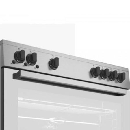 BEKO GAZINIÈRE 5 FEUX INOX 90CM FOUR À VENTILATION – BEKO_GGR15115DXNS