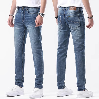 Importé - Pantalon Homme Jeans Lee Denim Stretch Slim Fit Micro-élastique