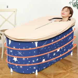 Importé - Baignoire Pliant Adulte & Enfant Forme Rectangulaire