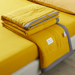 Importé - Couette de Lit Extra Douce en Fibre de Polyester