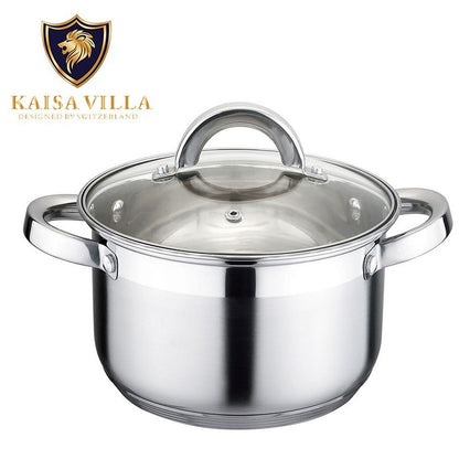 MARMITE -26×15,5CM-6,9L-INOX-KAISA VILLA