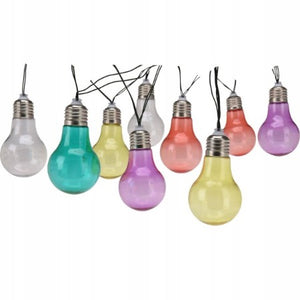 GUIRLANDE AMPOULE SOLAIRE-MULTICOULEUR -180CM