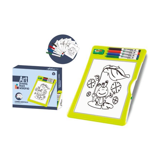 TABLEAU MAGNÉTIQUE ART DRAWINGS BOARD WORD AD-BLEU +3ANS