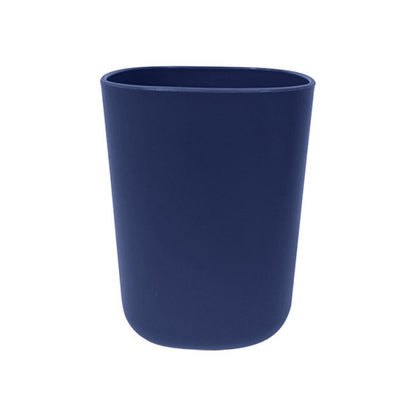 Ensemble d’accessoires de salle de bain 6 pièces en plastique bleu