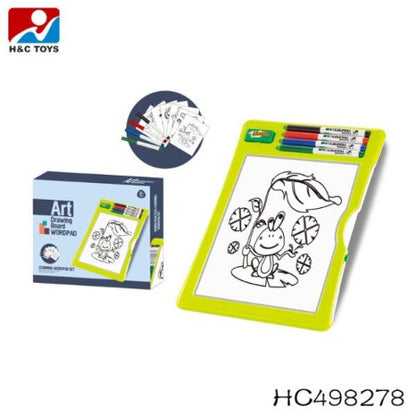 TABLEAU MAGNÉTIQUE ART DRAWINGS BOARD WORD AD-BLEU +3ANS