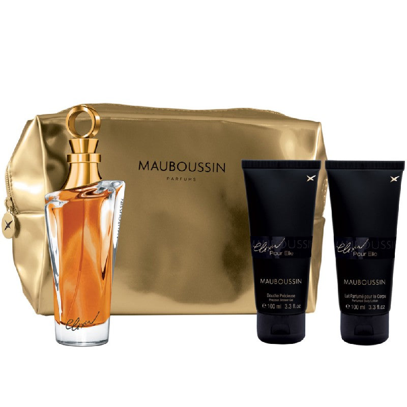 Coffret Trousse Mauboussin Elixir Pour Femme – Eau de parfum