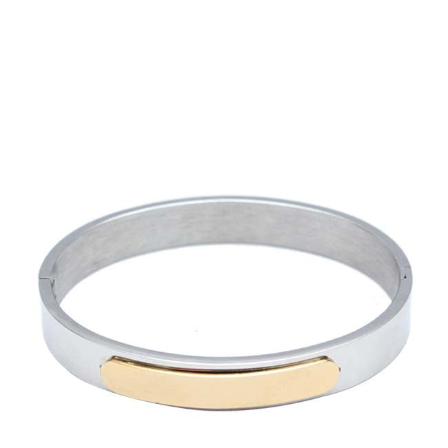 Bracelet en Inox Gris/Or