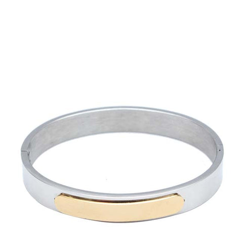 Bracelet en Inox Gris/Or