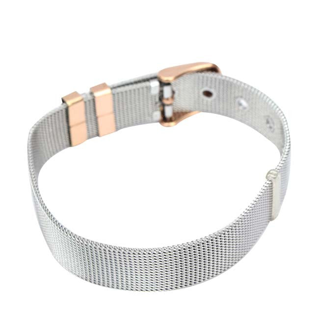 Bracelet en Ceinture Gris/Or